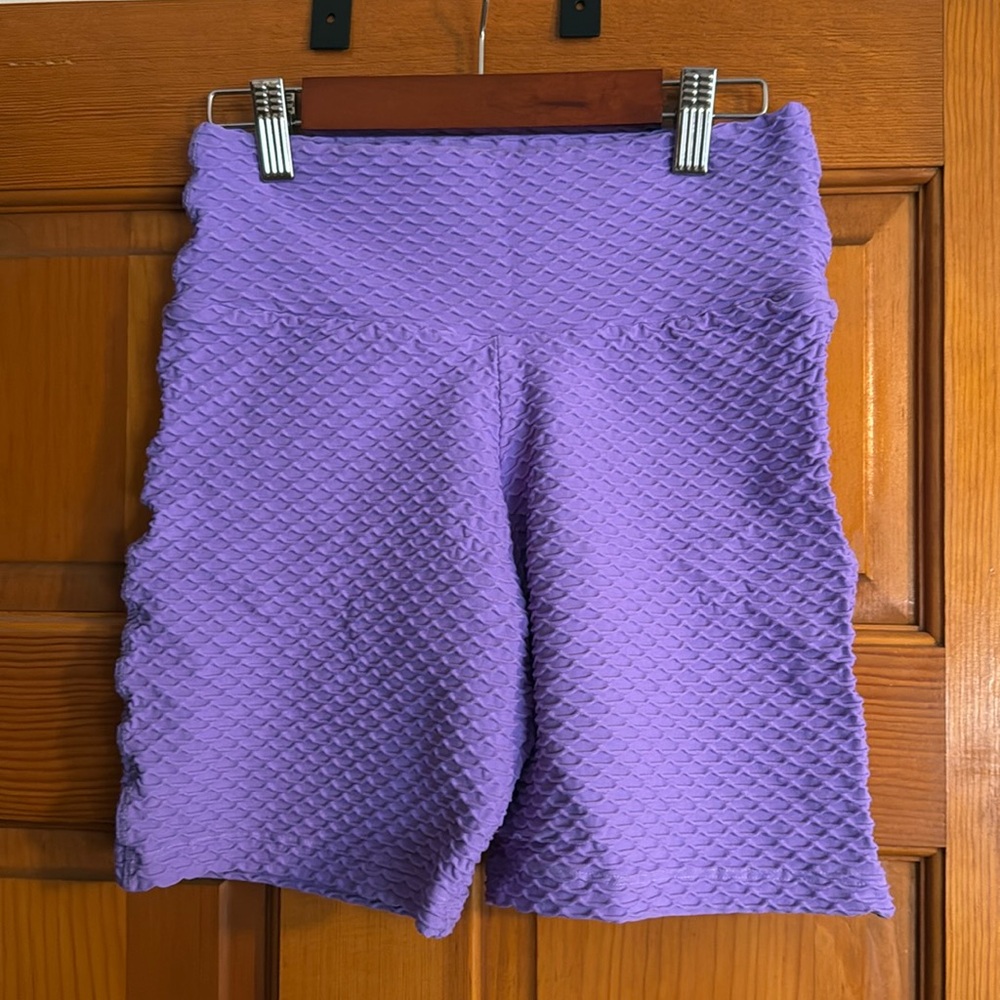 Lavender booty by Brabants bike shorts. One size fits all.